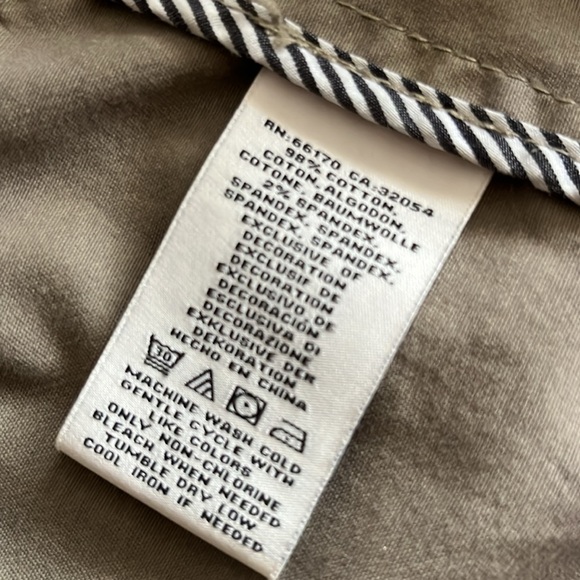 Olive Green Camo Military Cotton Anorak Jacket Coat - Picture 11 of 15